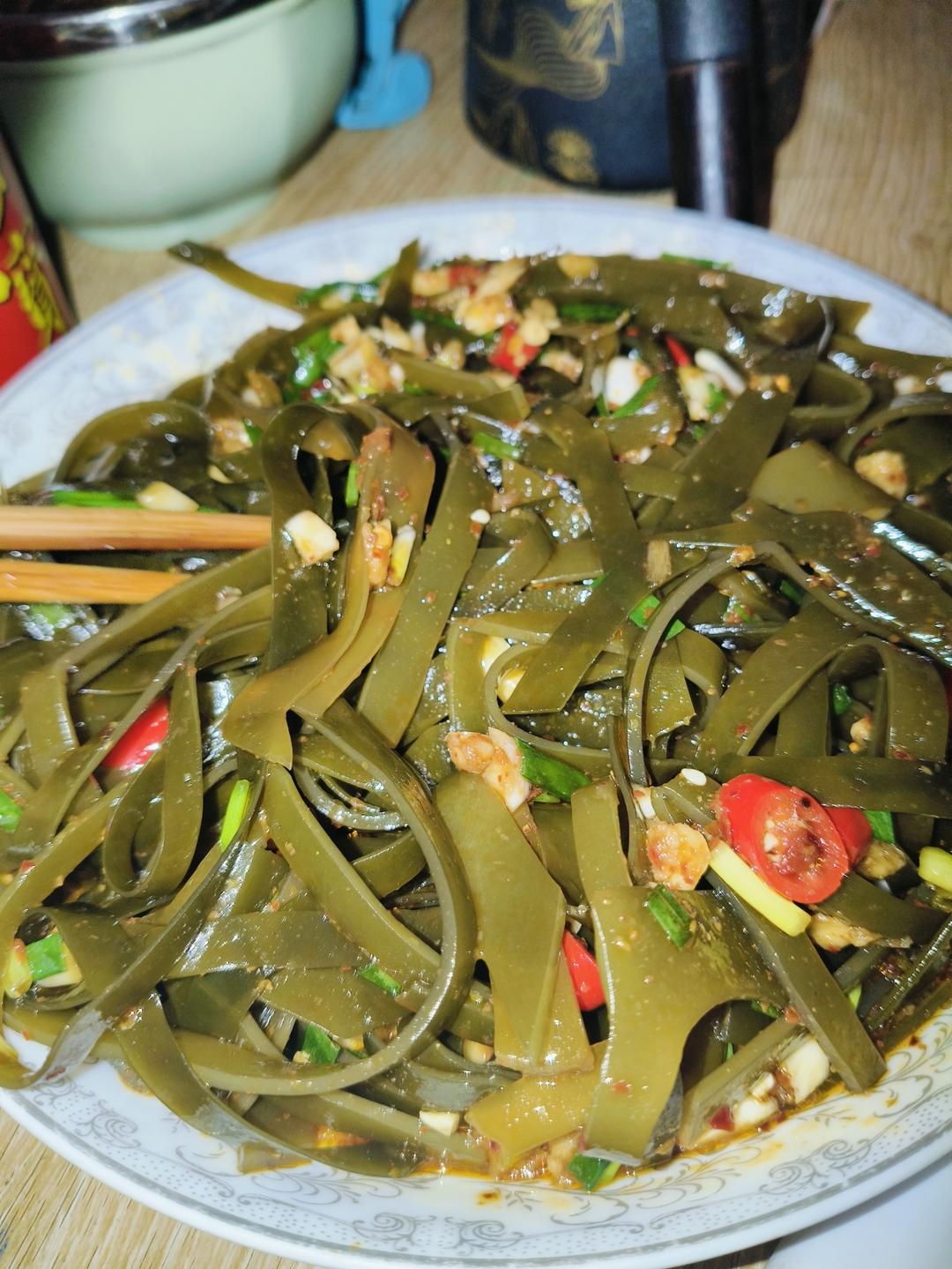 凉拌酸辣海带丝