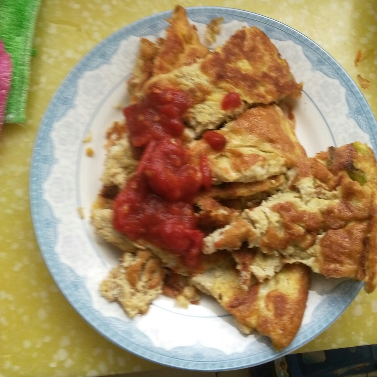 葱花鸡蛋饼