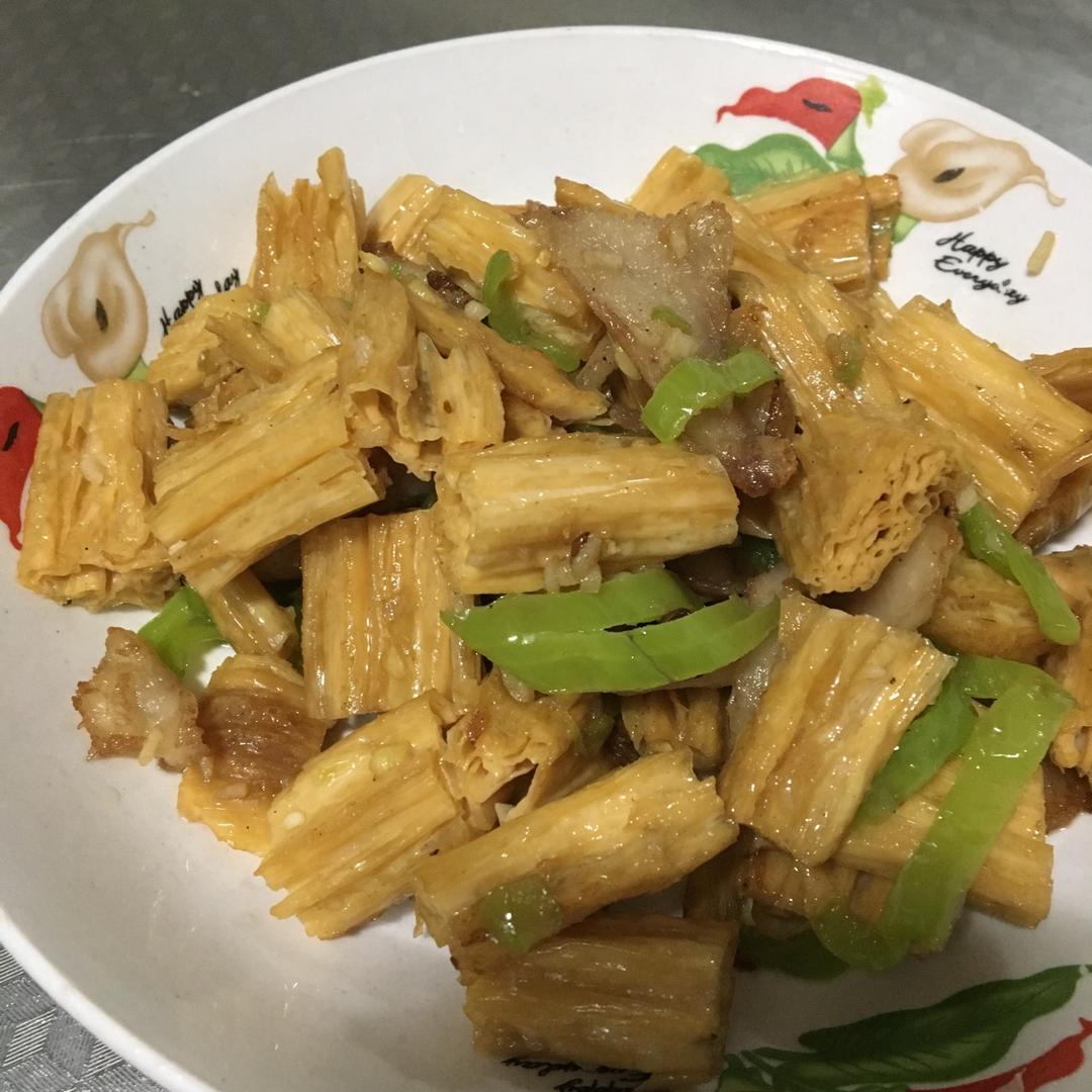 腐竹炒肉