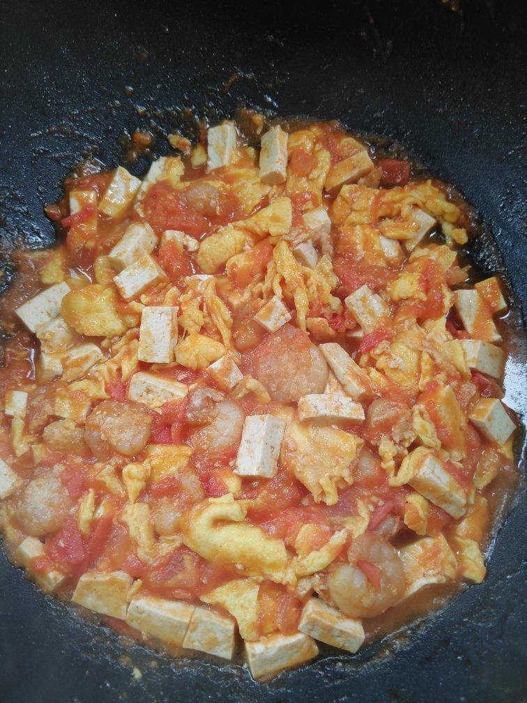 虾仁南瓜豆腐煲