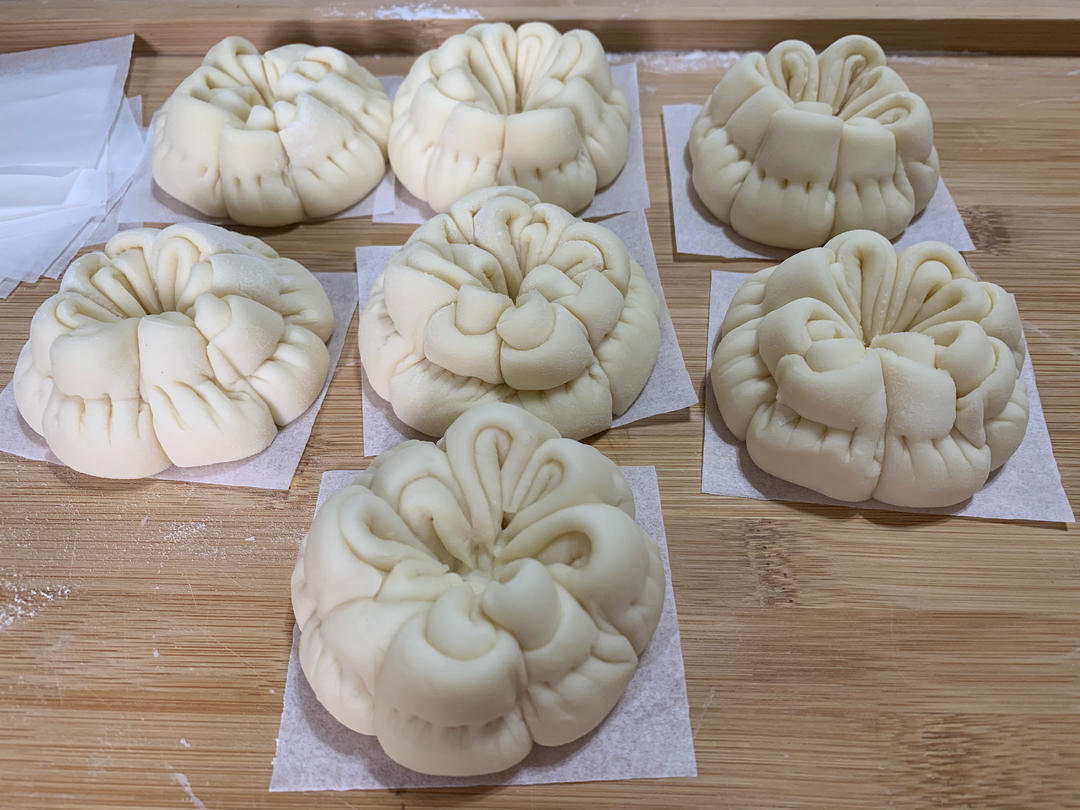 你吃过没？比糕点还好看好吃的花朵🌺馒头