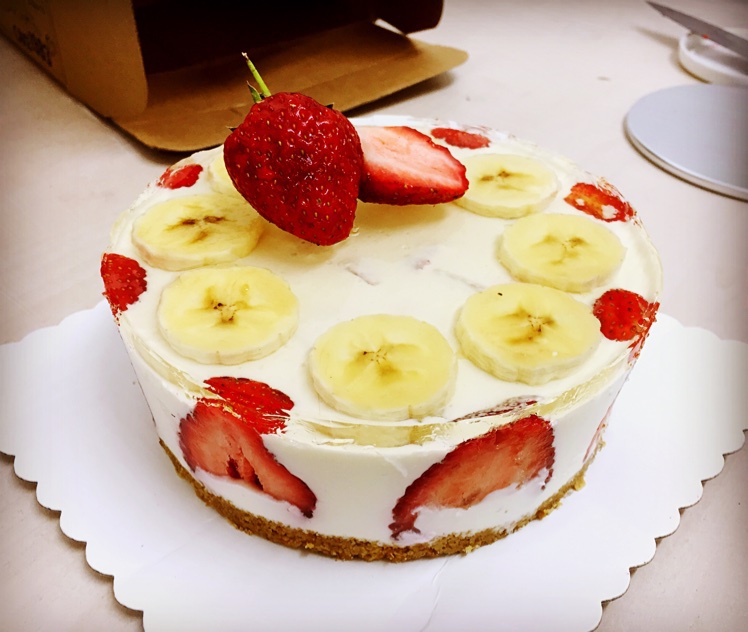 蓝莓芝士慕斯蛋糕