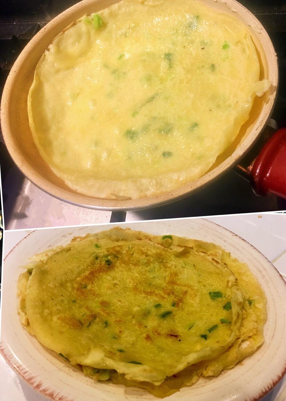 葱花蛋饼（快手营养早餐）