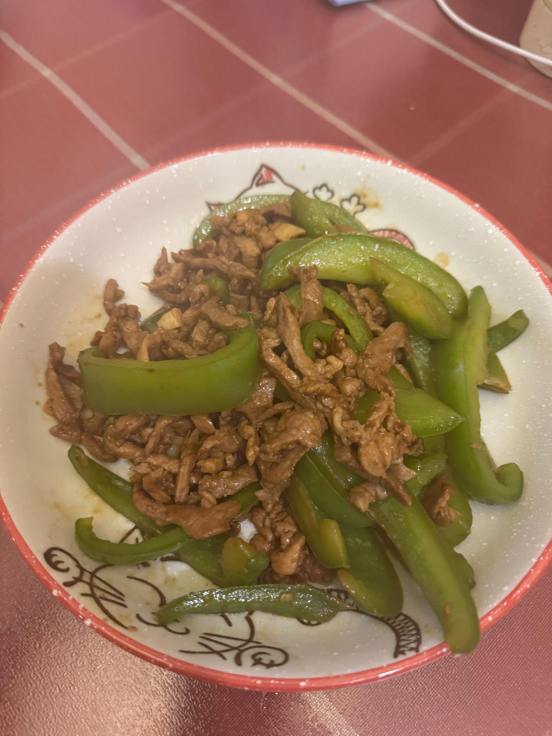 ㊙️超级下饭的青椒炒肉丝❗️吃三碗饭都不够