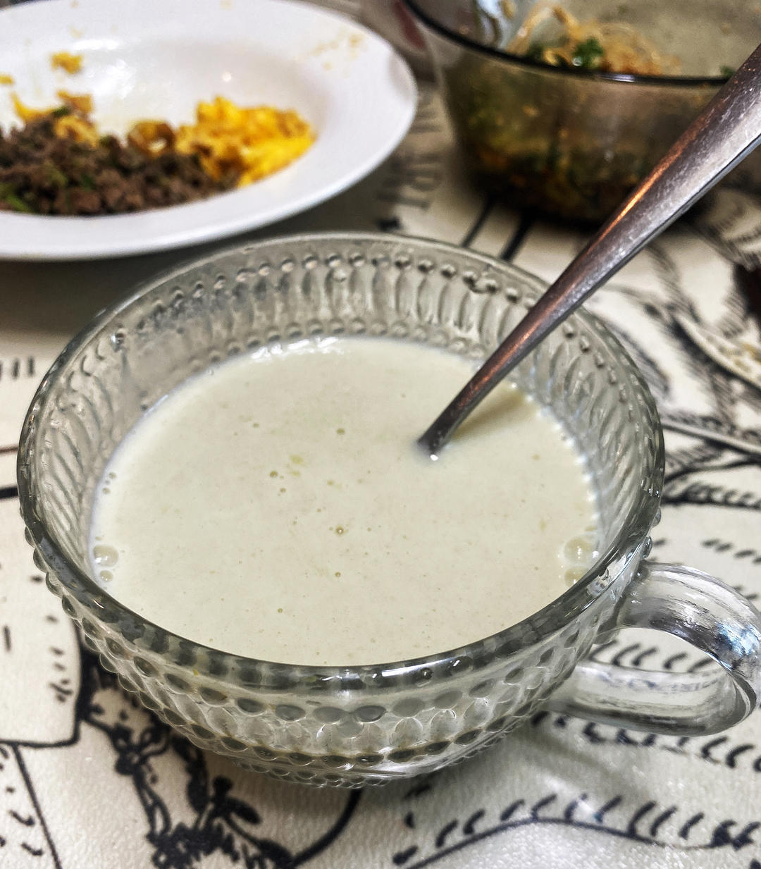 奶茶店同款配方绿豆沙牛乳！