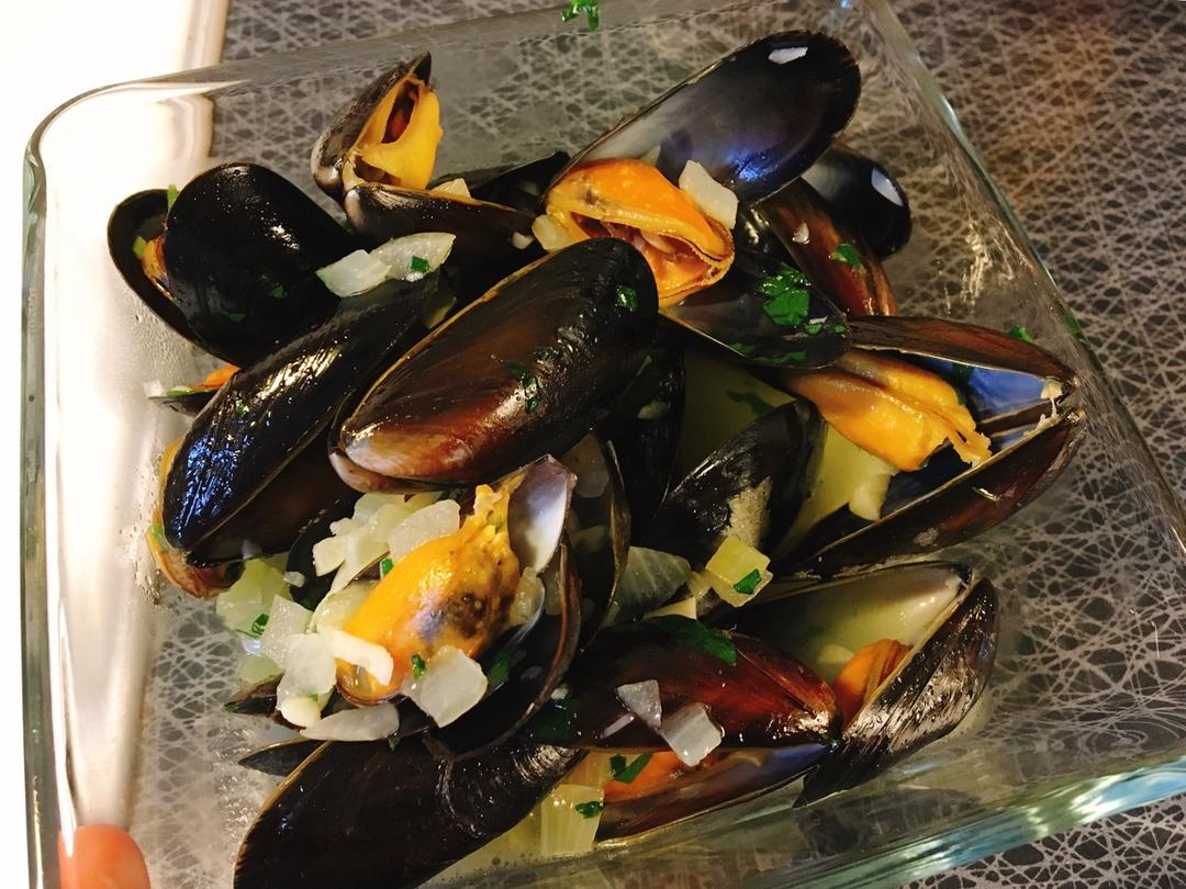 法式白葡萄酒贻贝（青口、海虹）