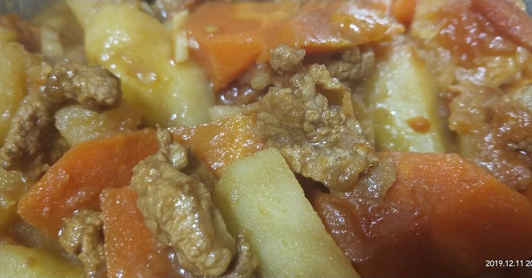 红烧牛肉土豆 （独家秘制）