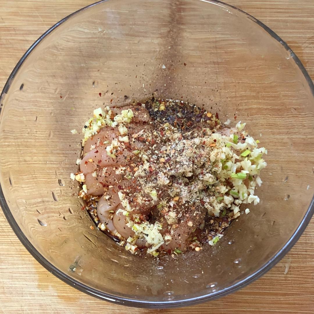 黑胡椒鸡胸的做法