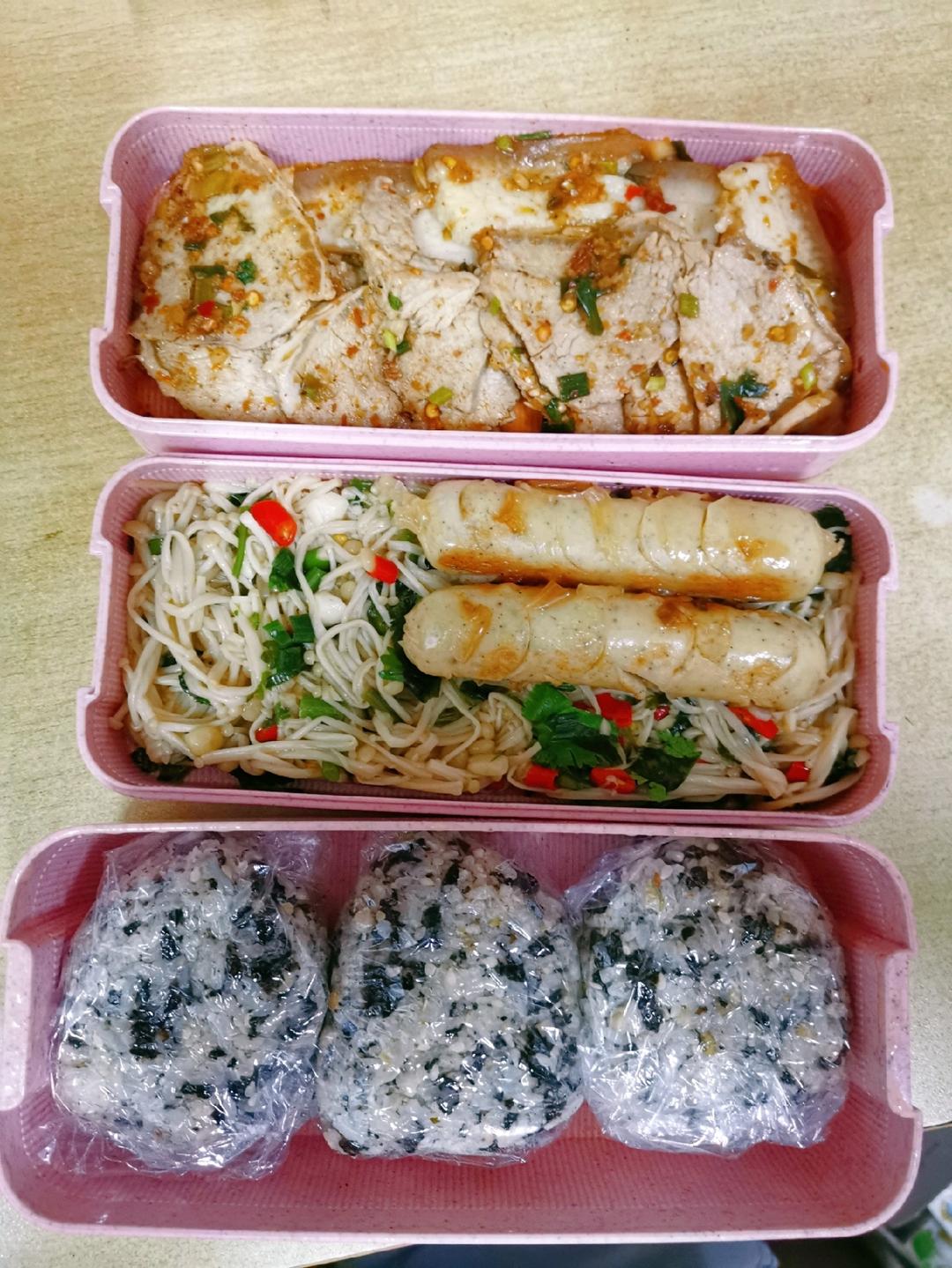 凉拌金针菇