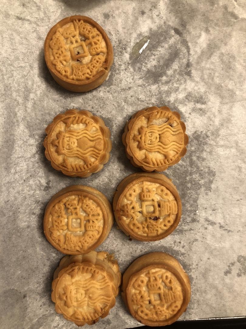 奶酥皮月饼