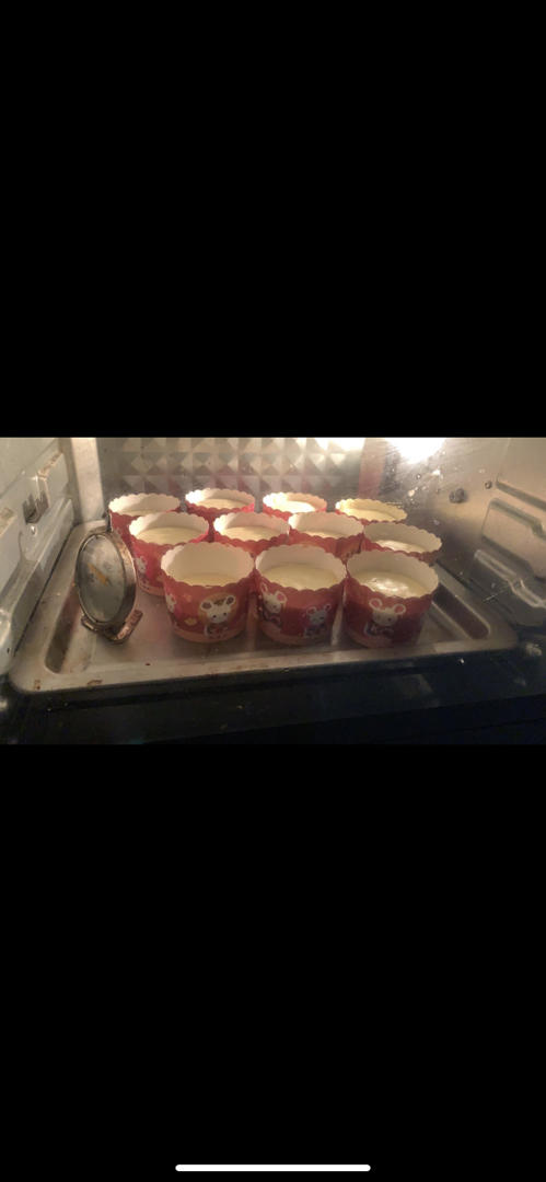 纸杯蛋糕 8寸戚风蛋糕的量