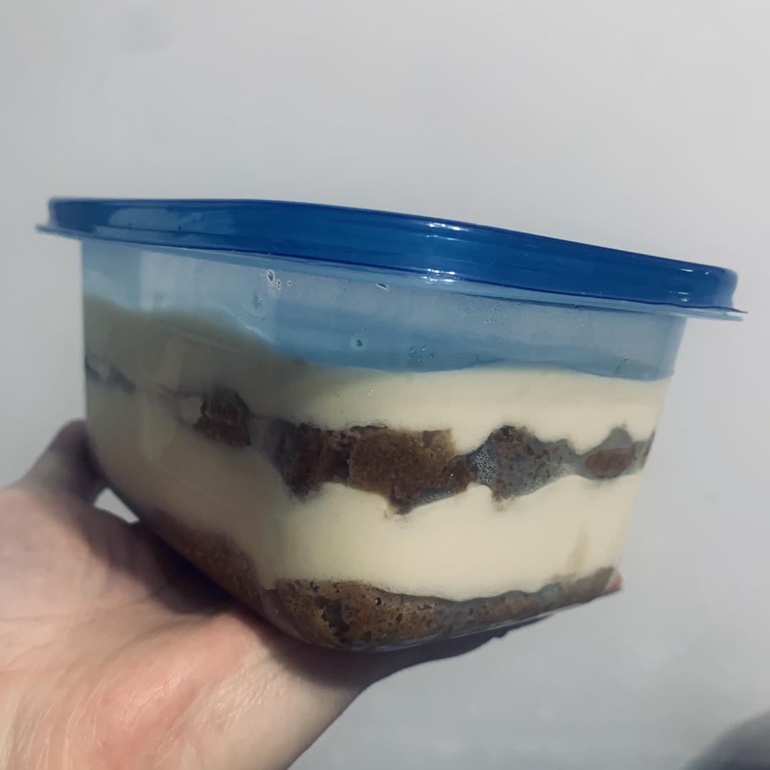 在欧洲学会的经典版提拉米苏