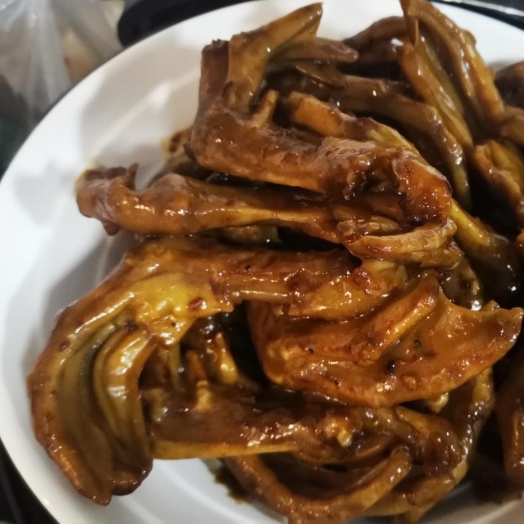 冰花酸梅啤酒鸭爪