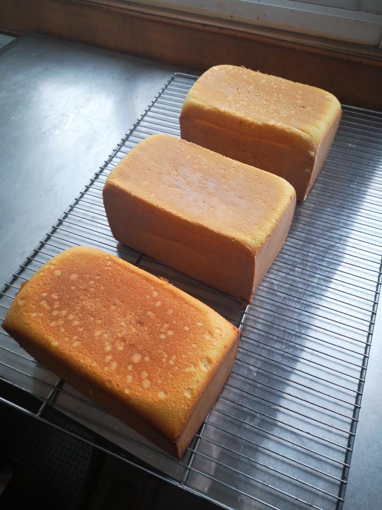 记录烘焙课d9:黄金切片蛋糕的做法