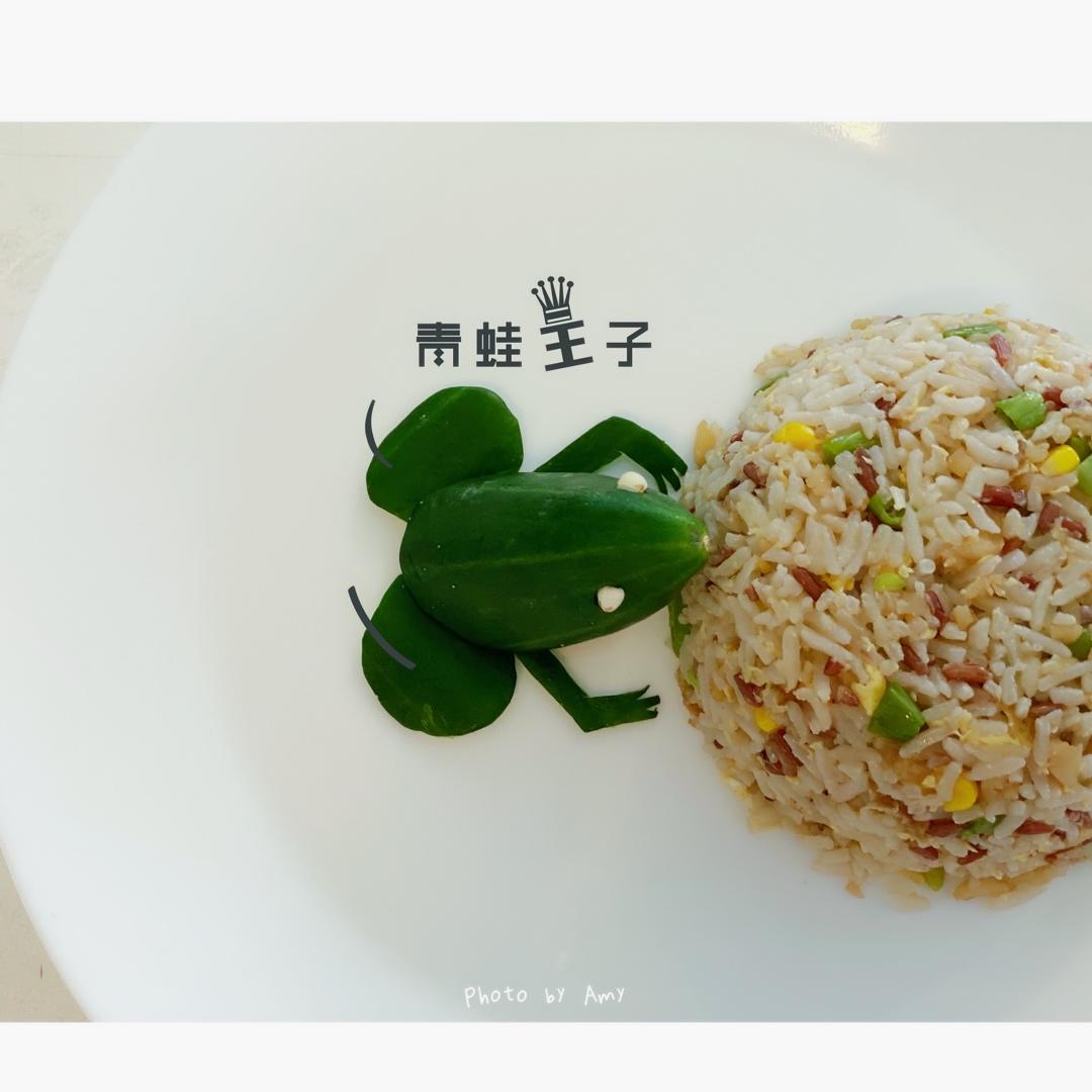 蔬果创意黄瓜青蛙