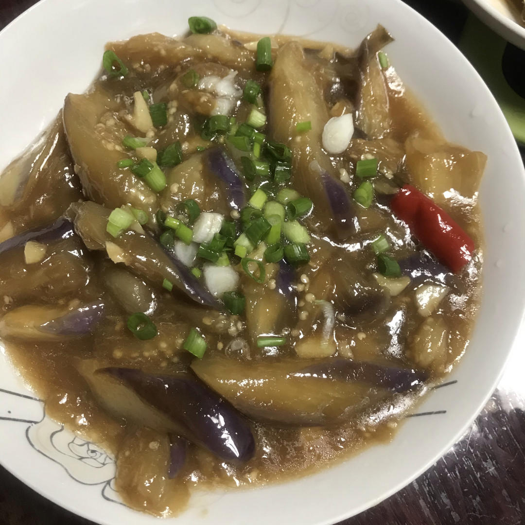 家常红烧茄子🍆，只要少量的油且下饭