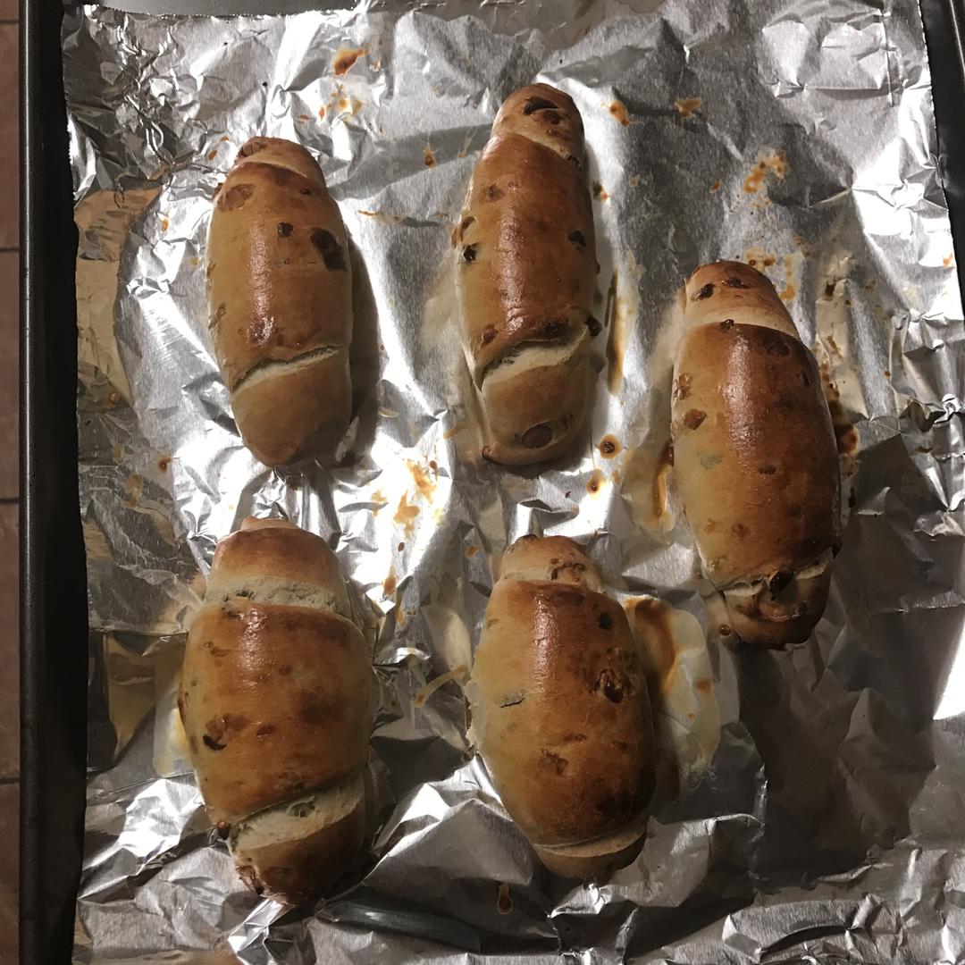 黄油面包卷