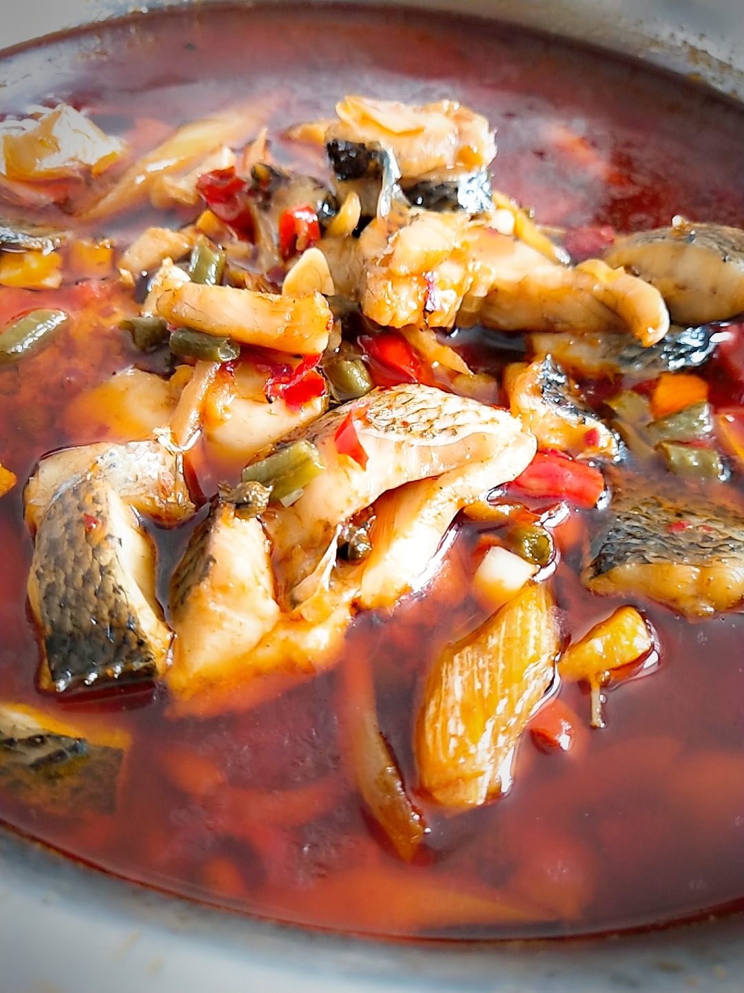 泡菜坨坨鱼（不放鸡精和盐也鲜美无比）的做法 步骤4