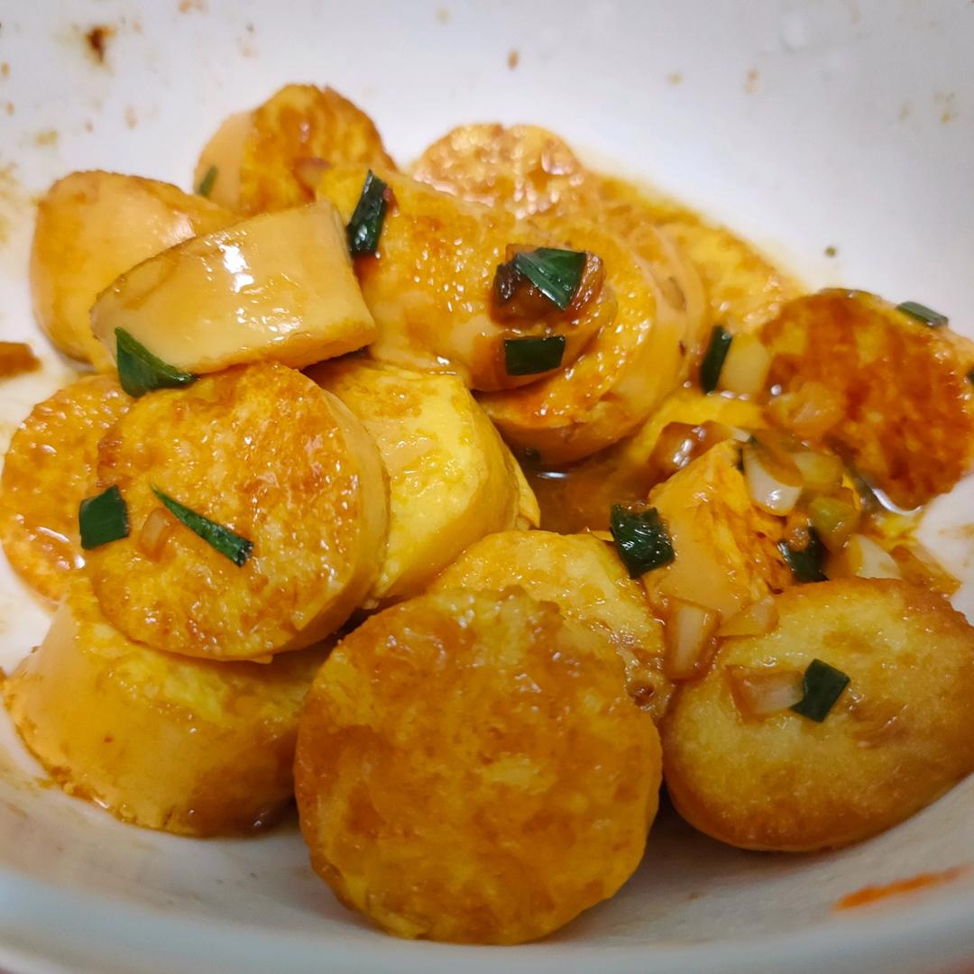 无需炸的日本豆腐（玉子烧）