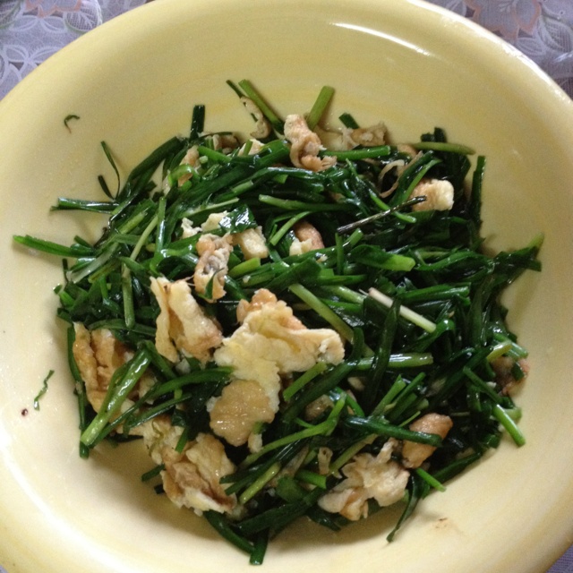 韭菜炒鸡蛋