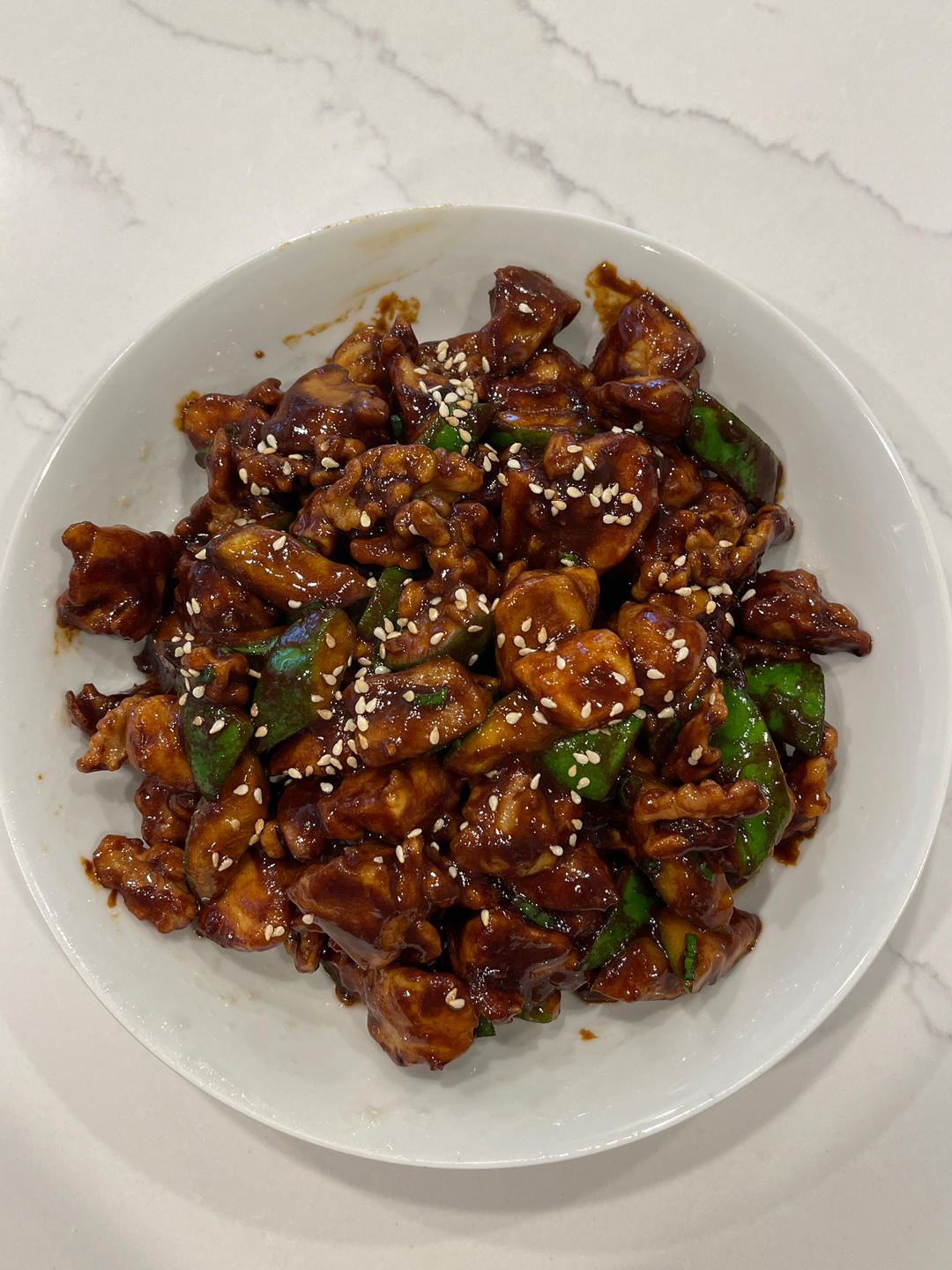 堂妈教你做酱爆桃仁鸡丁