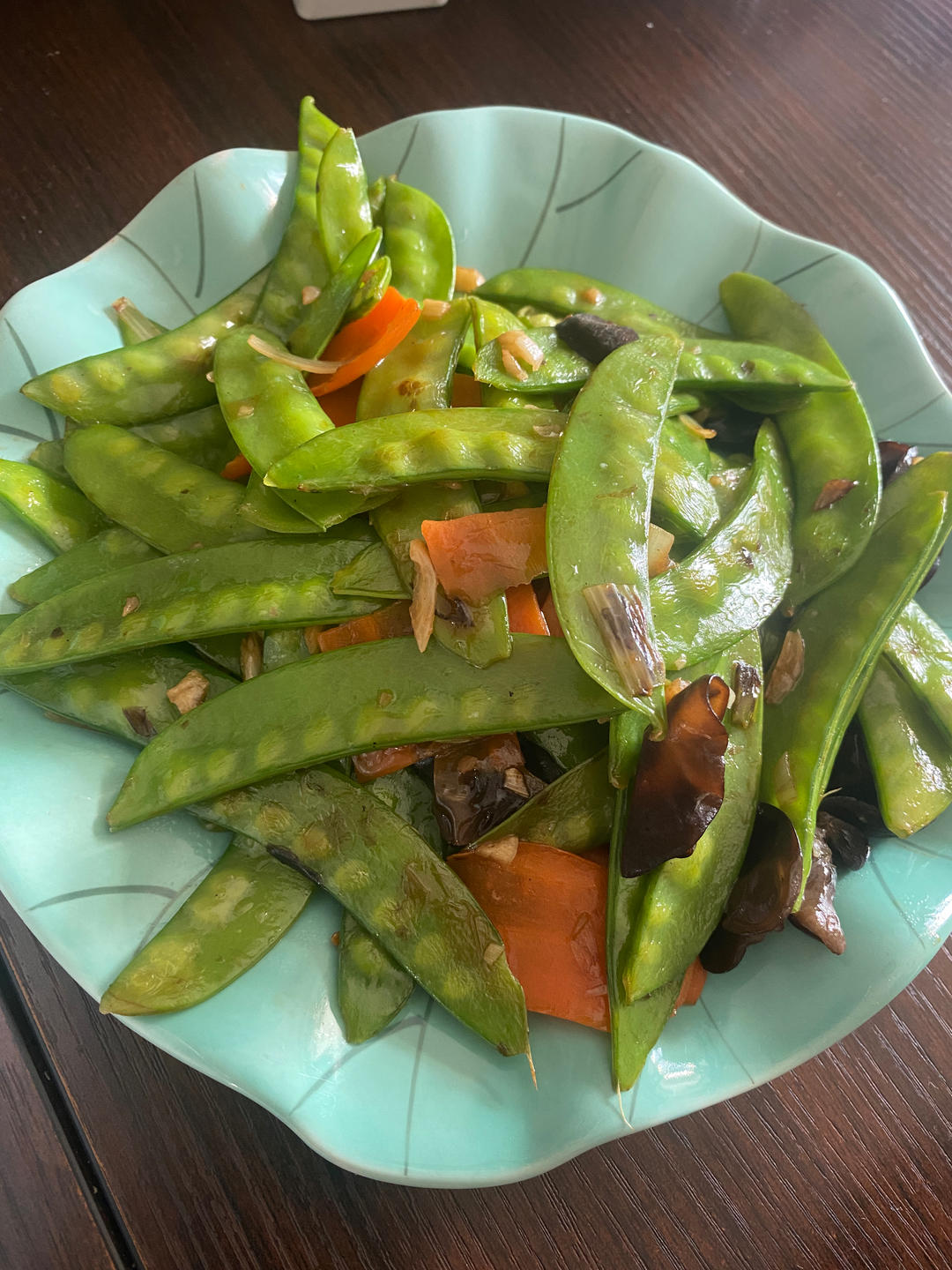 小炒荷兰豆木耳