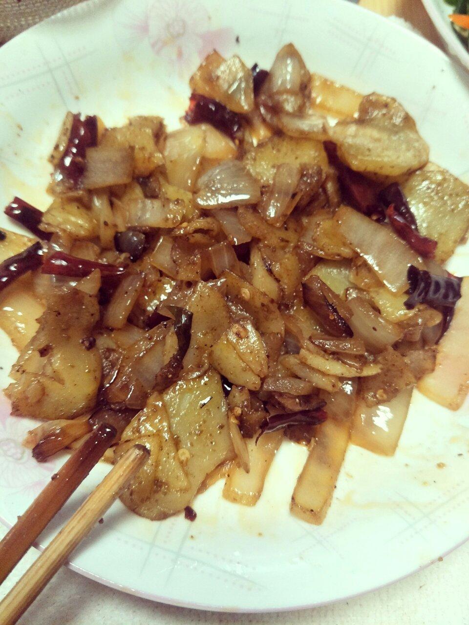 孜然洋葱土豆片