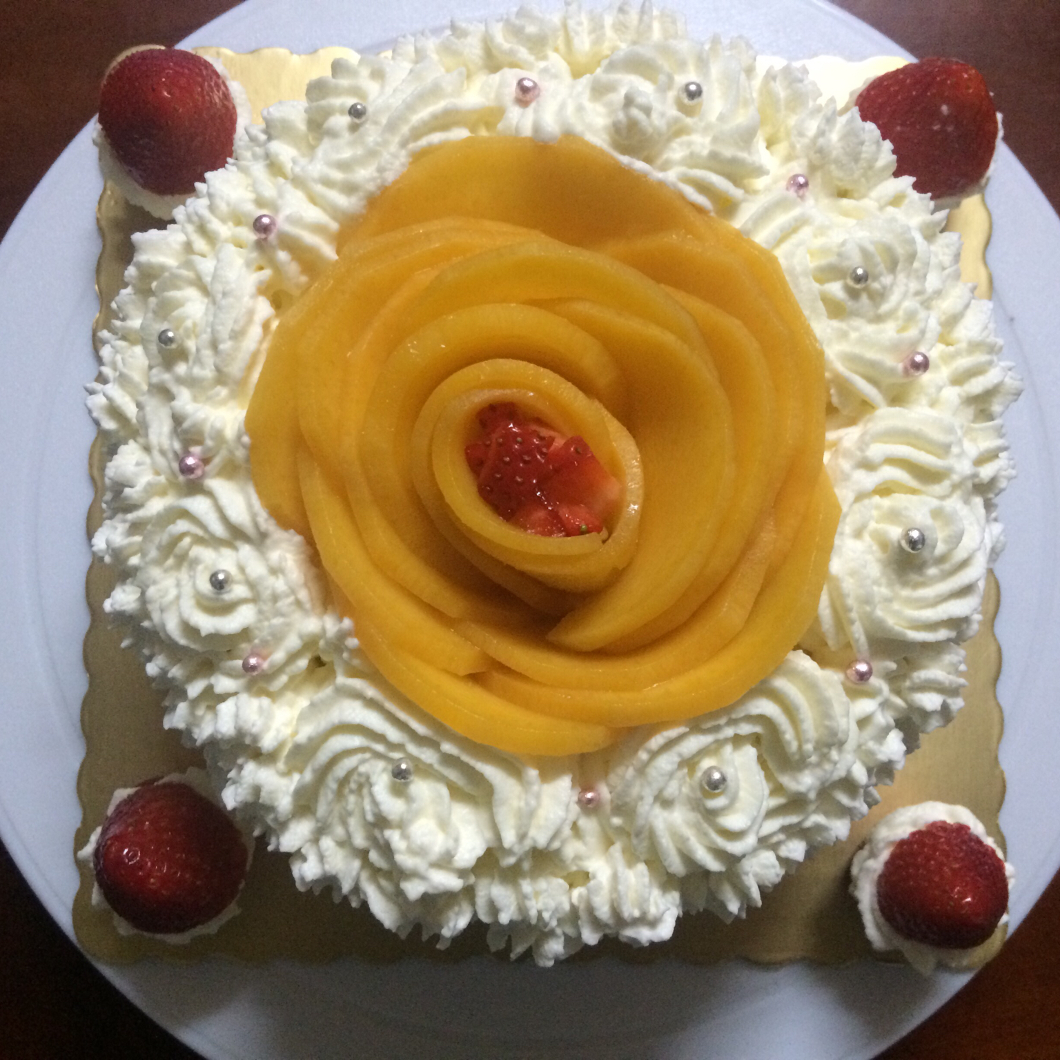 《Tinrry下午茶》教你做芒果流心慕斯（6寸配方）