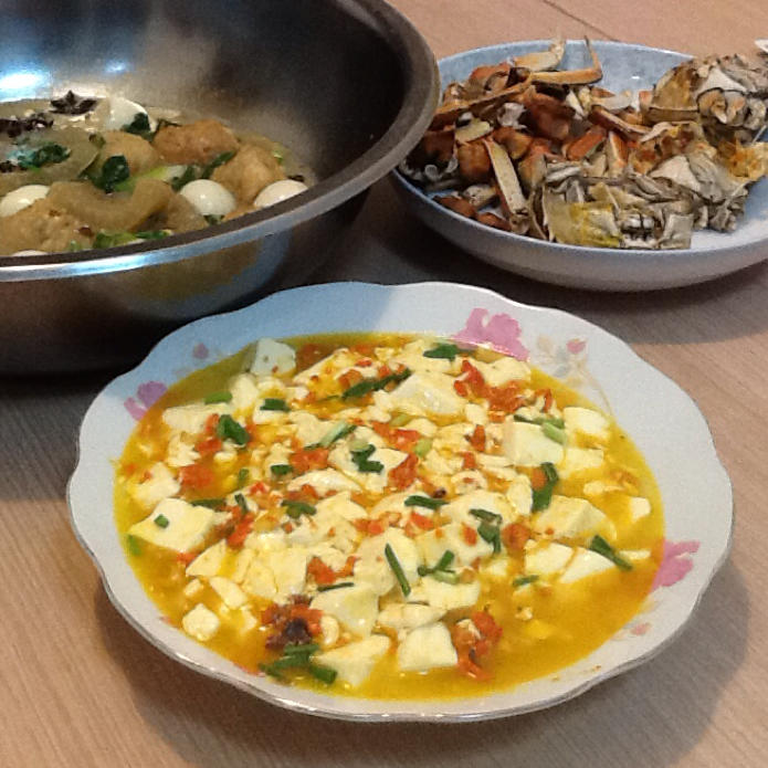蟹黄豆腐