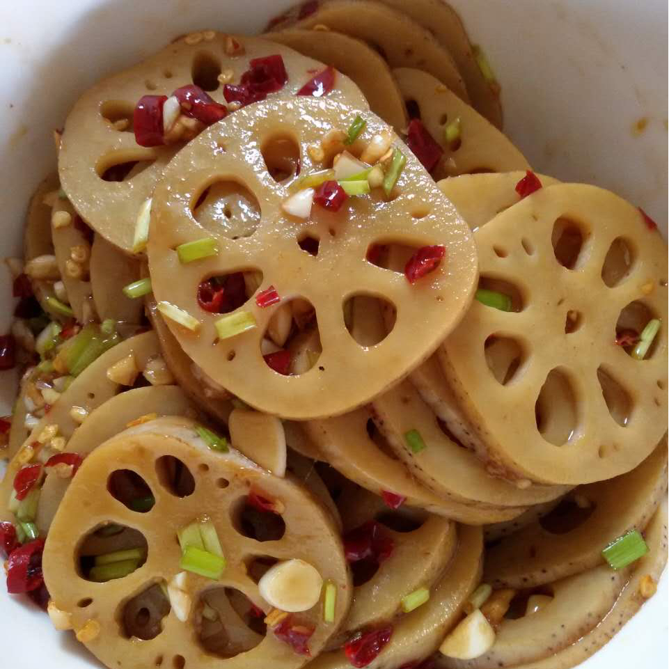 凉拌藕片