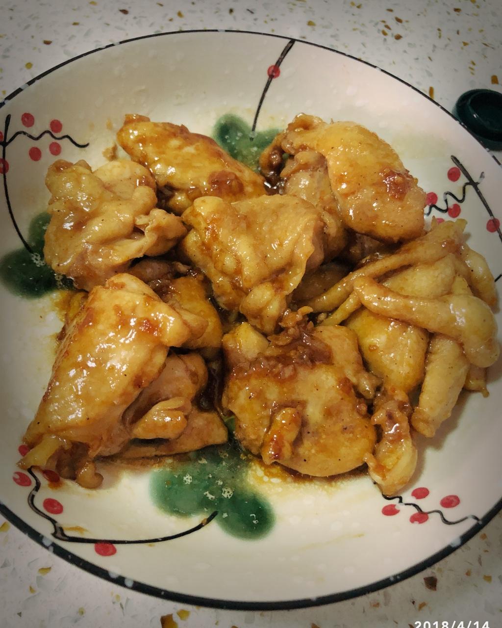 蜜汁蒜香鸡