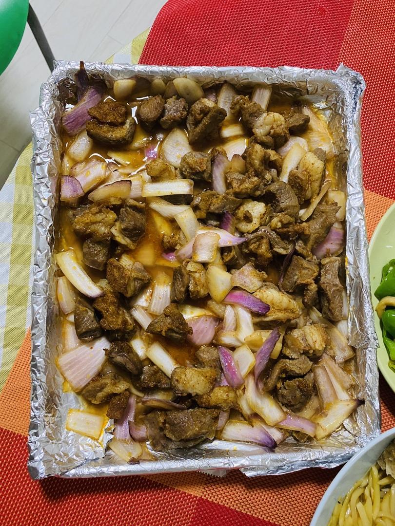 烤羊肉串
（烤箱版）