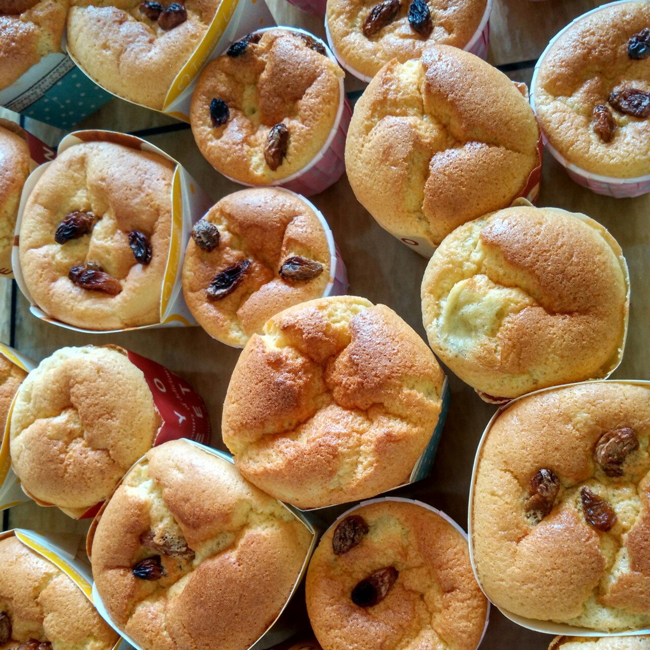 0失败的葡萄干麦芬