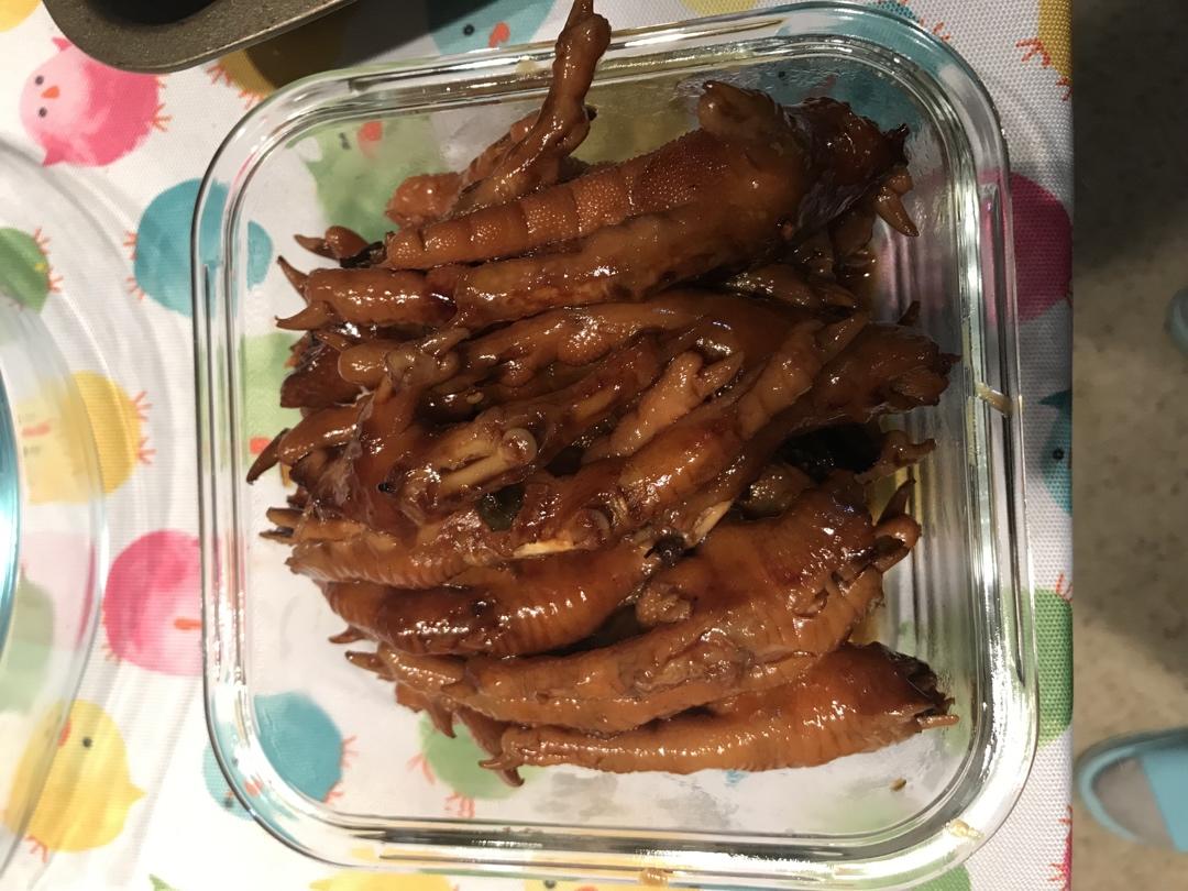 秘制红烧鸡爪