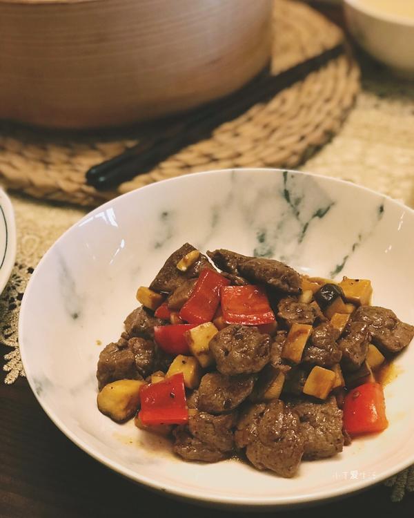 我的轻奢煮艺——杏鲍菇牛肉粒