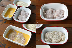 酥脆难挡的日式炸猪排饭的做法 步骤6