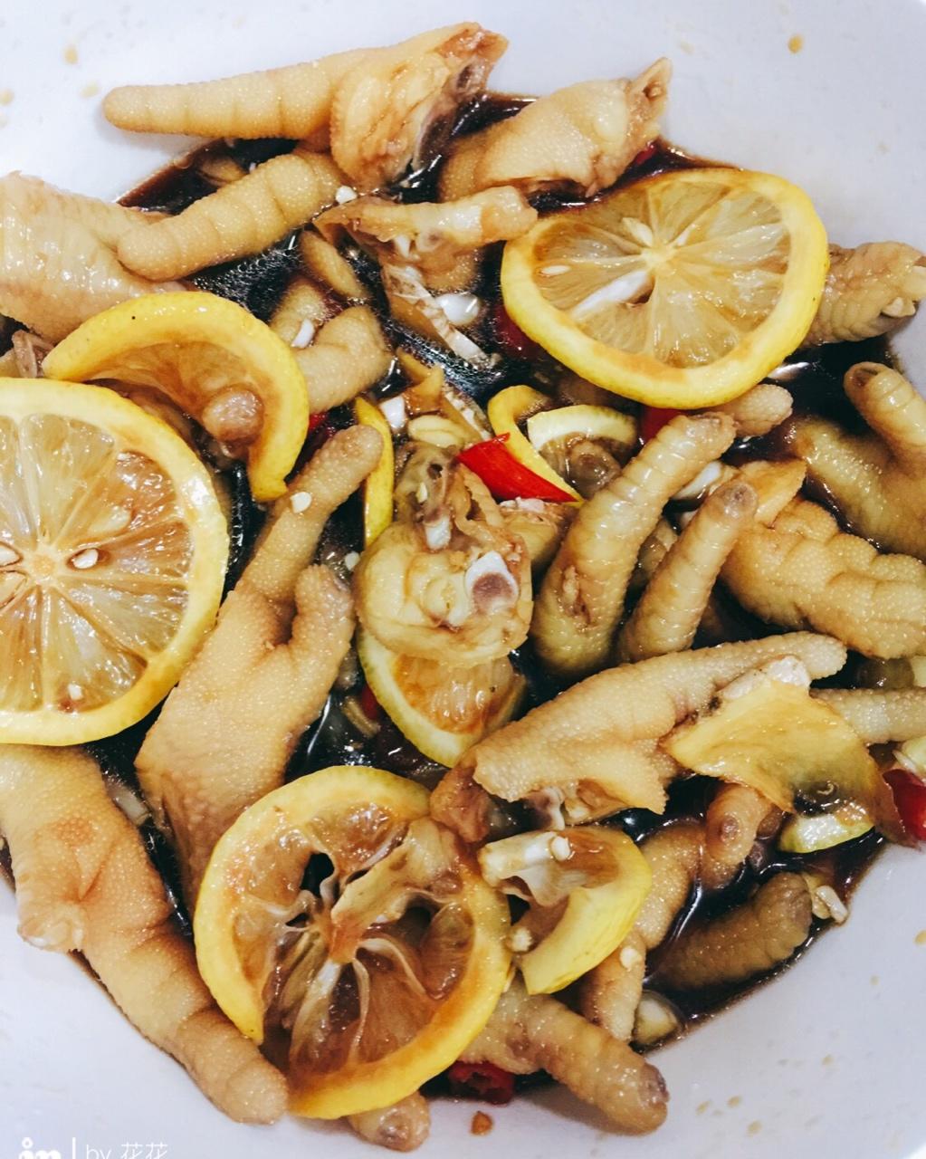 花花爱朵朵做的柠檬凤爪