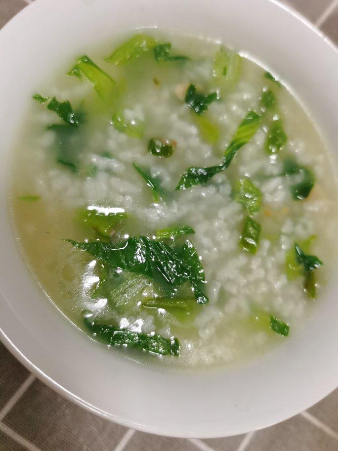 青菜粥咸粥