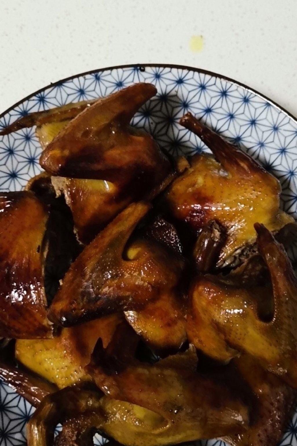 烤箱版脆皮乳鸽