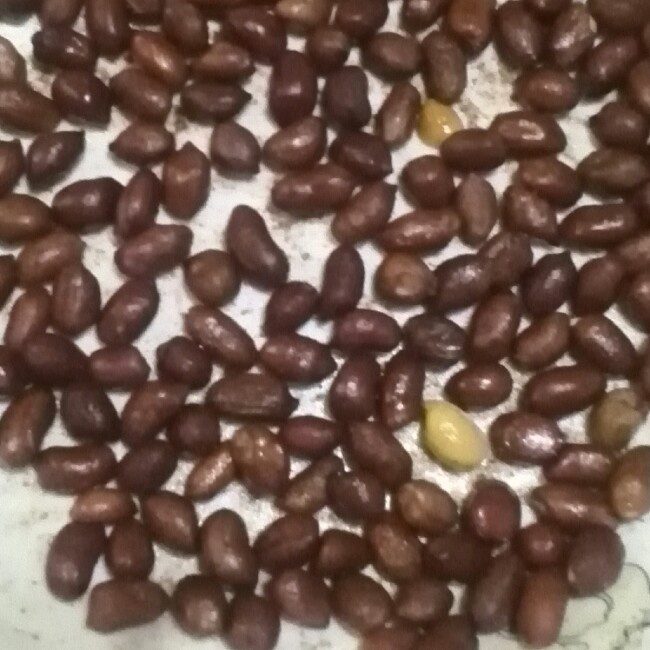 微波炉版盐津花生米