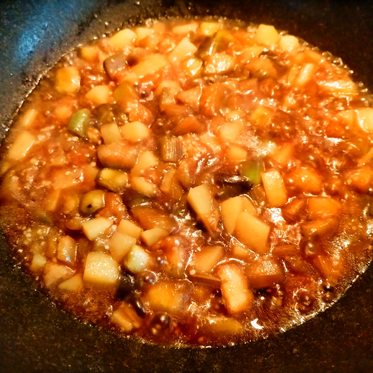 💥土豆炖茄子‼️两碗饭都不够的做法 步骤8