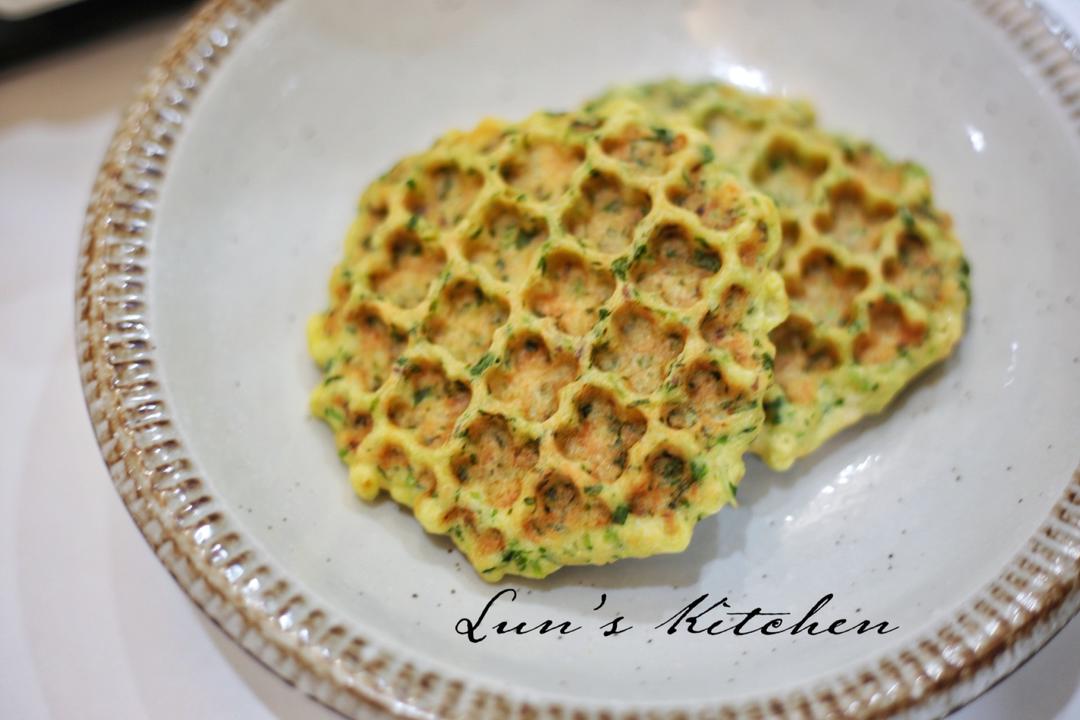 三文鱼蔬菜蛋饼的做法