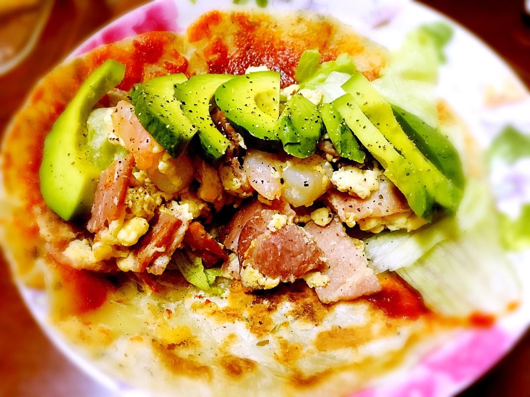 【鸡蛋卷饼】