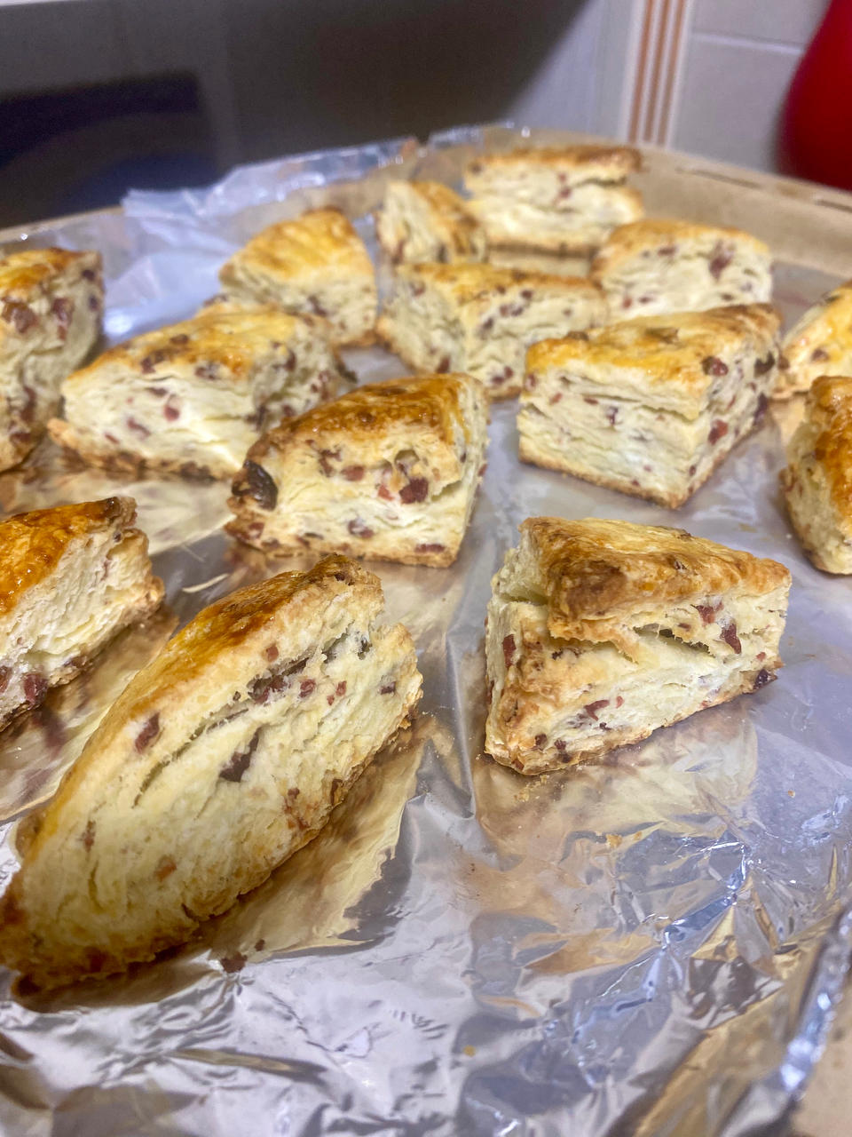 完美裂纹～百分百成功的超好吃奶香司康（禁止搬运）