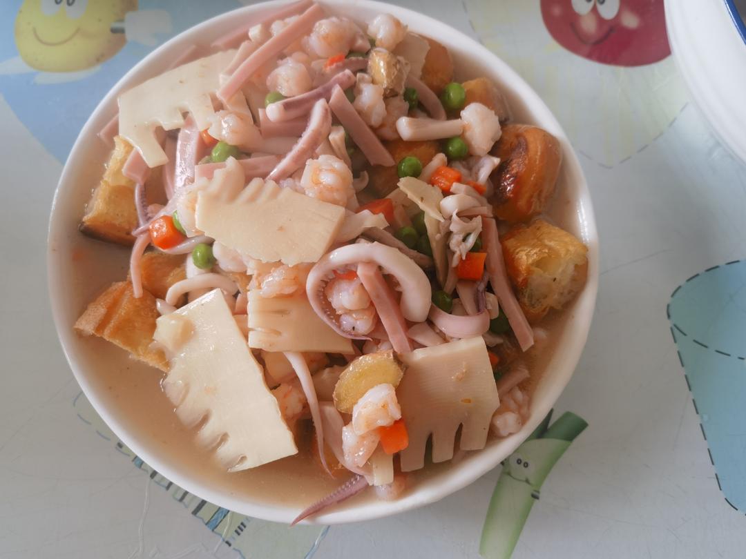 三鲜老油条