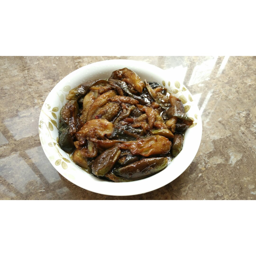 老丁的私房菜-油焖茄子