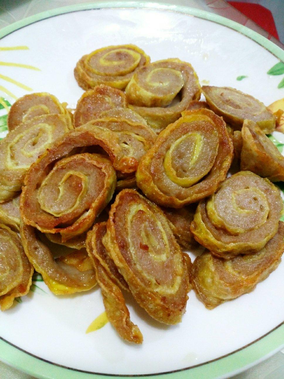 潮汕菜 蛋卷(蛋肉卷)