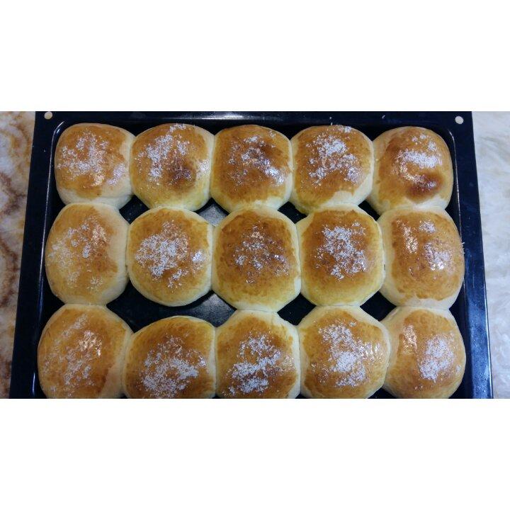 鲜奶油小餐包（一次发酵）