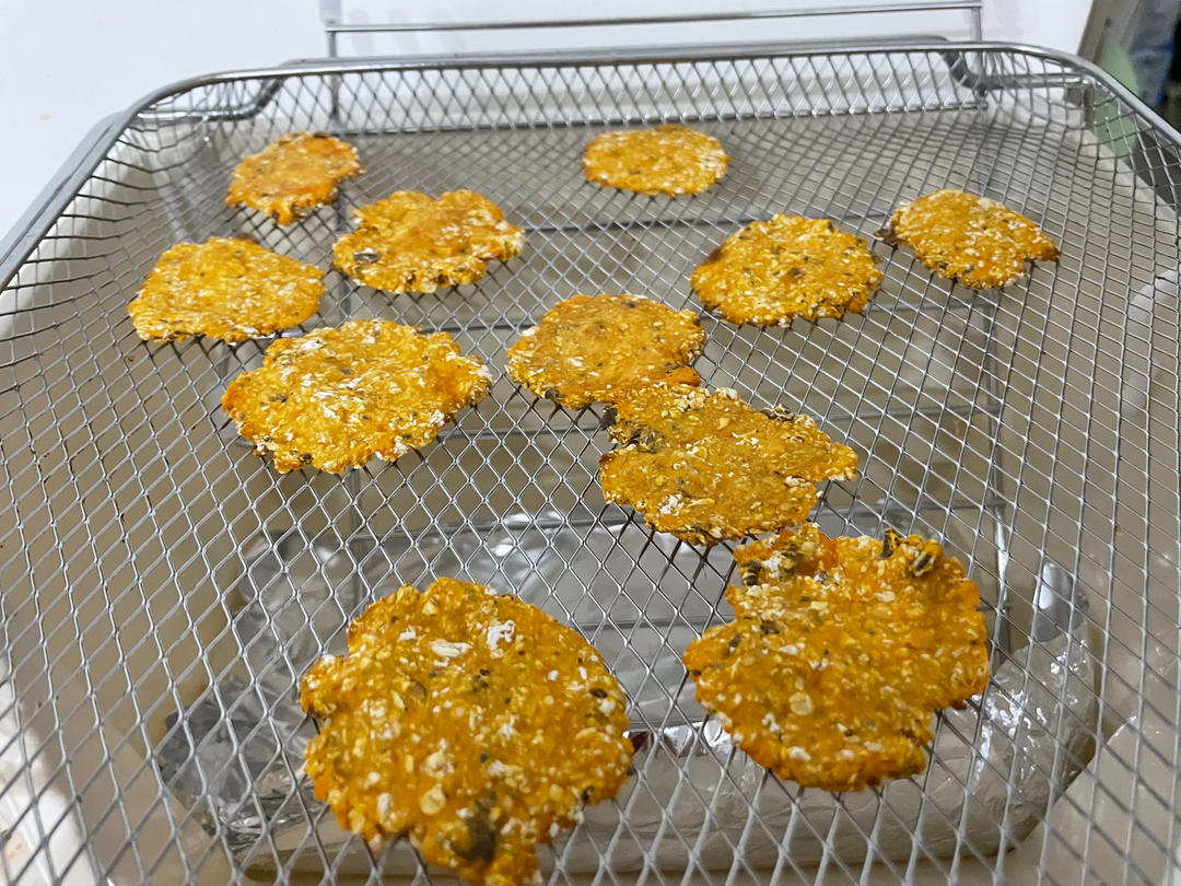【减脂餐】超简单的红薯燕麦饼