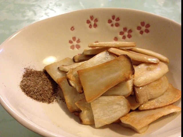 干煎杏鲍菇